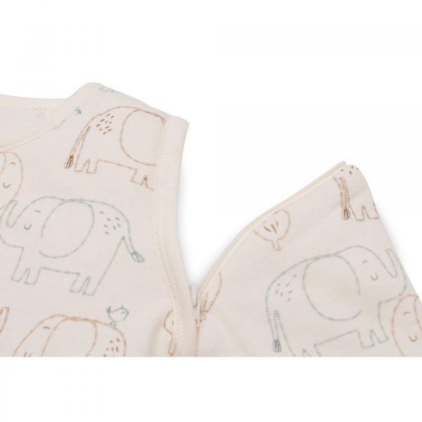 Gigoteuse à manches amovibles animals olive 3-6 mois Jollein