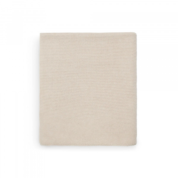 Couverture bébé tricot 100 x 150 cm nougat Jollein