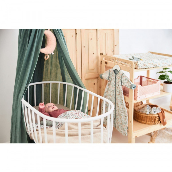 Couverture bébé tricot 100 x 150 cm nougat Jollein