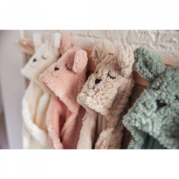 Couverture portefeuille câline bunny nougat Jollein