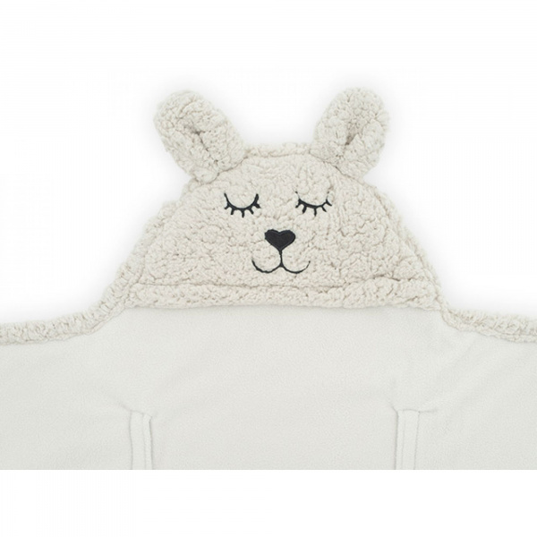 Couverture portefeuille câline bunny nougat Jollein