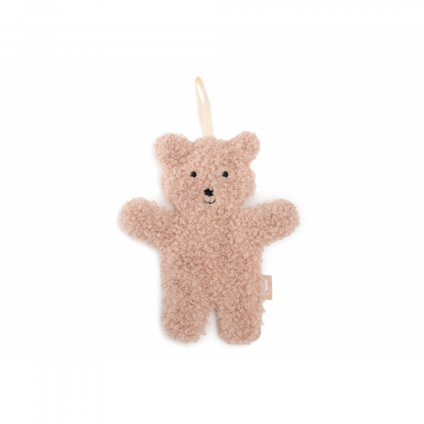 Attache sucette teddy bear wild rose Jollein