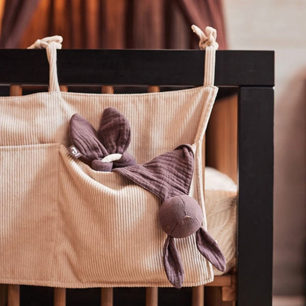 Anneau dentition silicone oreilles de lapin chestnut Jollein