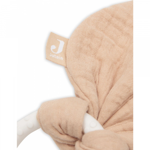 Anneau dentition silicone oreilles de lapin moonstone Jollein