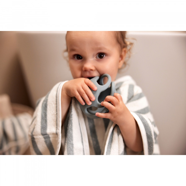 Anneau de dentition balle silicone sea green Jollein