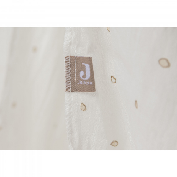 Ciel de lit vintage 245 cm chestnut Jollein