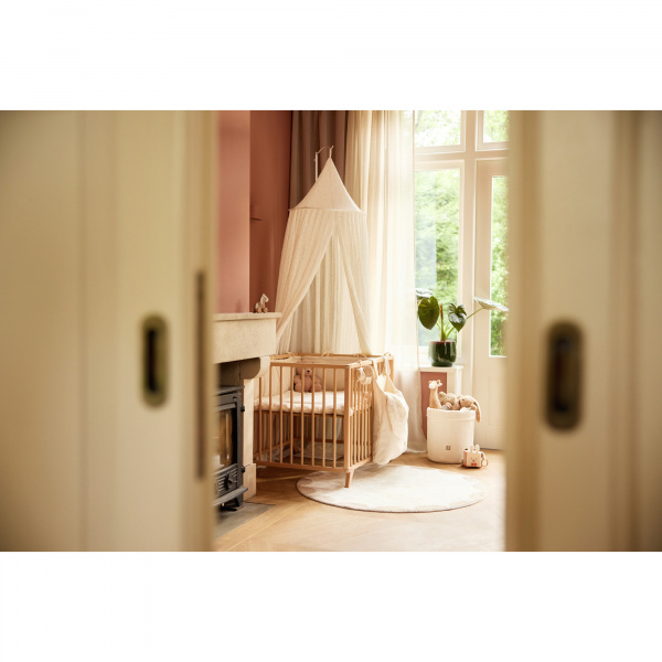 Ciel de lit vintage 245 cm chestnut Jollein