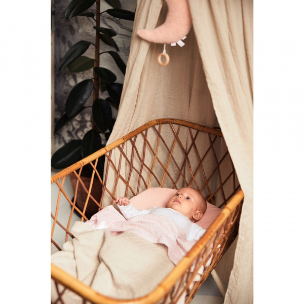 Ciel de lit vintage 155 cm nougat Jollein