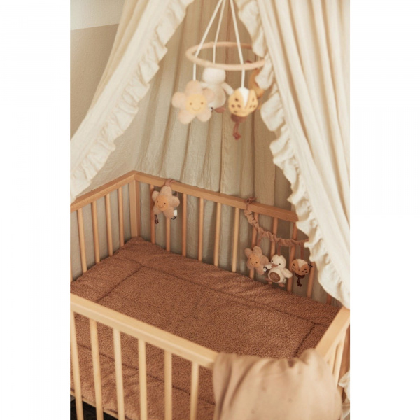 Ciel vintage 155cm ruffle nougat Jollein