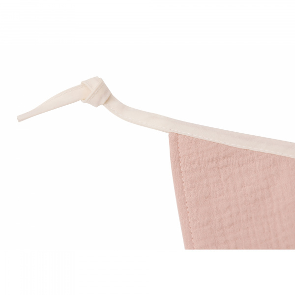 Guirlande drapeau party collection rose/ivoire Jollein