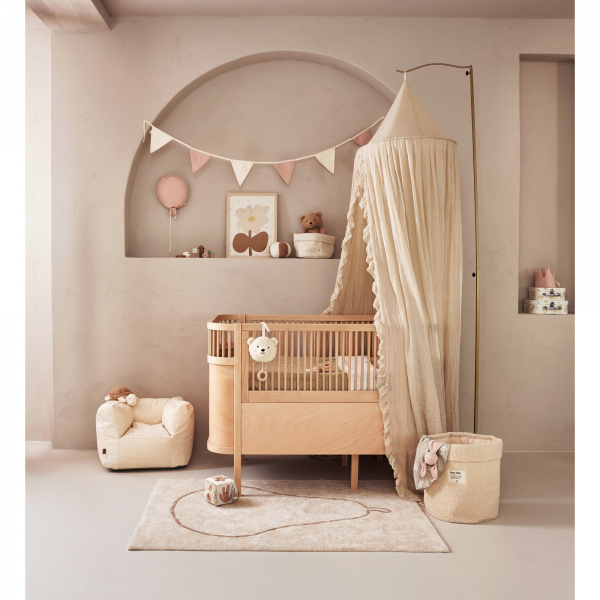 Flèche de lit pour ciel de lit 155 cm en fixation par clip messing gold Jollein