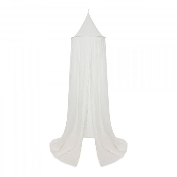 Pack ciel de lit vintage 245 cm olive + flèche de lit messing gold Jollein