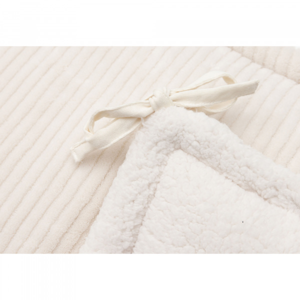 Tour de parc bébé cloudy rib oatmeal Jollein