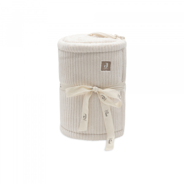 Tour de parc bébé cloudy rib oatmeal Jollein