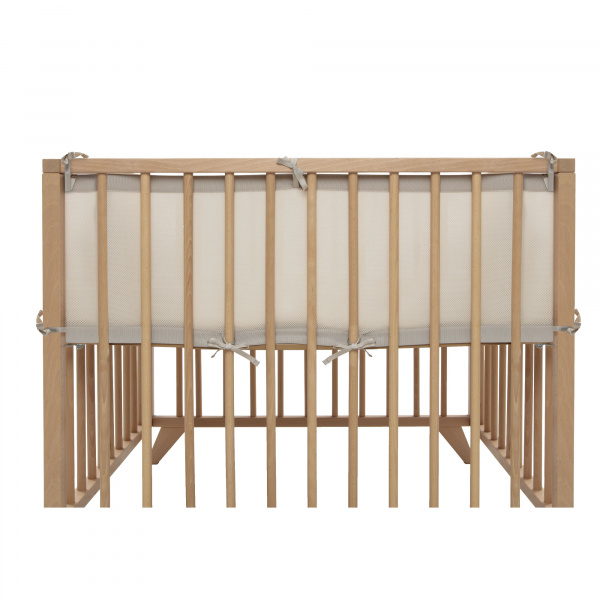 Tour de lit respirant mesh sand Jollein