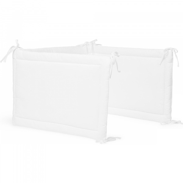 Tour de lit 180 x 30 cm blanc Jollein