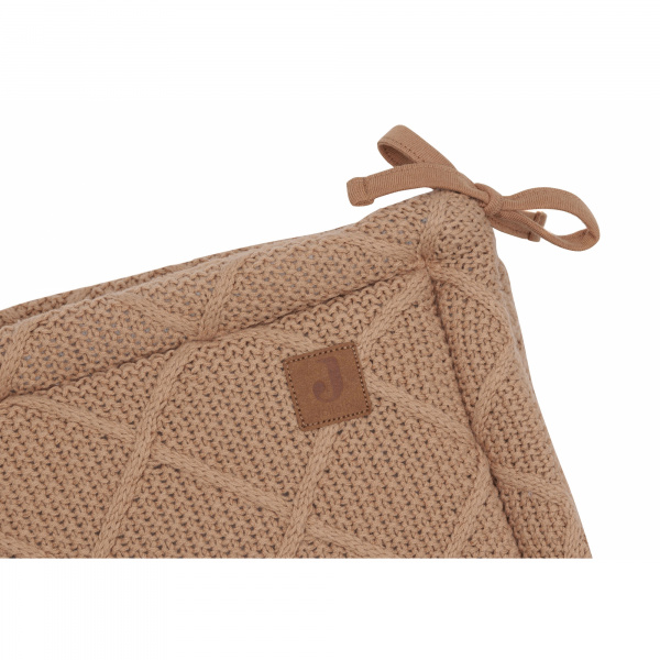 Tour de lit 180 x 30 cm grain knit olive green Jollein