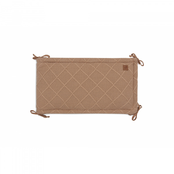 Tour de lit 180 x 30 cm grain knit olive green Jollein