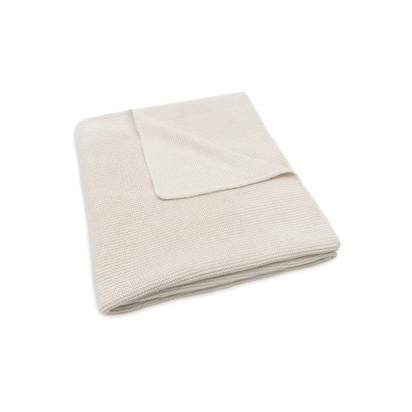 Couverture bébé tricot 100 x 150 cm nougat Jollein