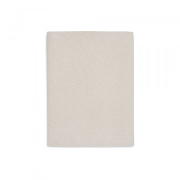 Couverture bébé tricot 100 x 150 cm nougat Jollein