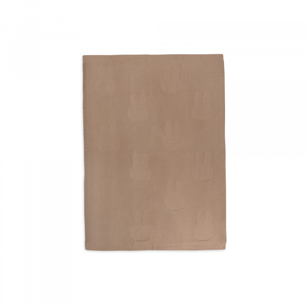 Couverture bébé tricot 75 x 100 cm miffy biscuit Jollein