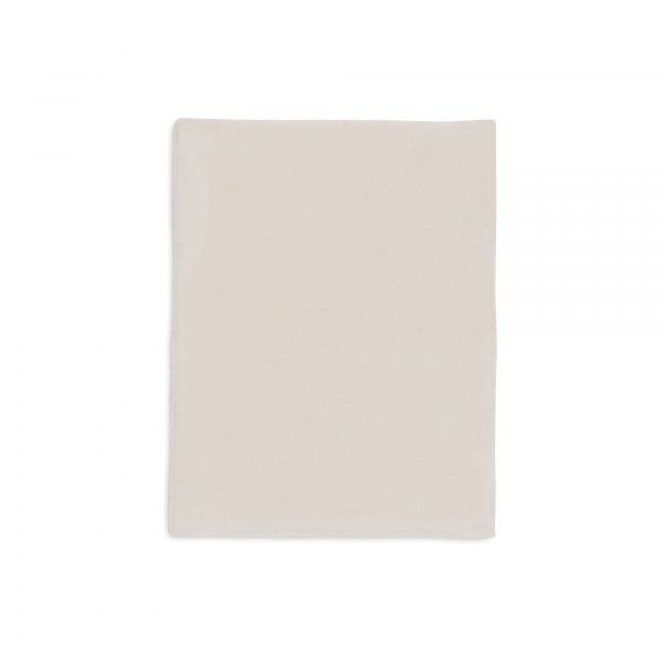 Couverture bébé tricot 100 x 150 cm basic knit velvet oatmeal Jollein