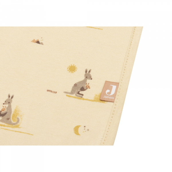 Couverture bébé jersey 75x100 cm kangaroots Jollein