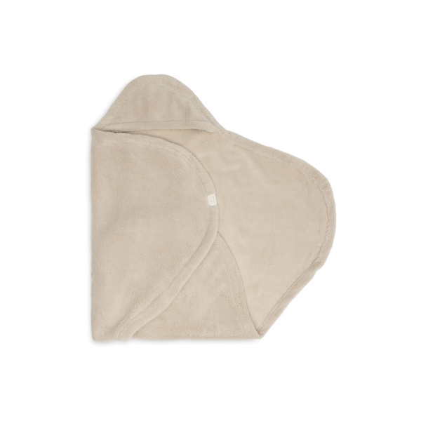 Couverture portefeuille fluffy - sand Jollein