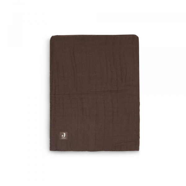 Couverture bébé 75x100 cm wrinkled coton chestnut Jollein