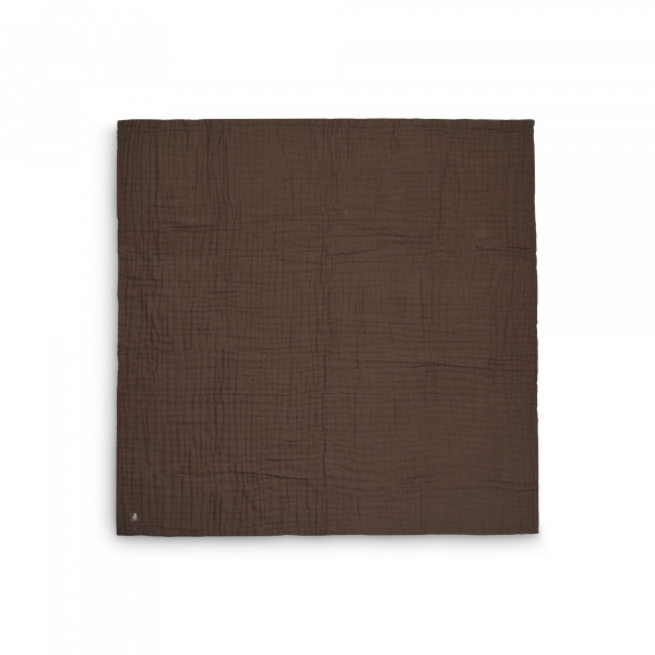 Couverture bébé 75x100 cm wrinkled coton chestnut Jollein