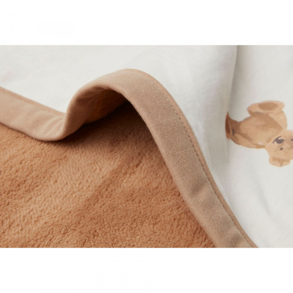 Couverture bébé 75x100 cm jersey teddy bear Jollein