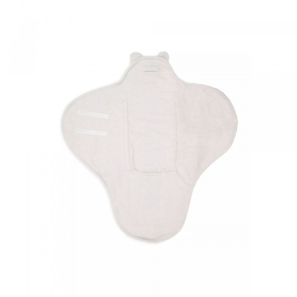 Couverture portefeuille bear bouclette oatmeal Jollein