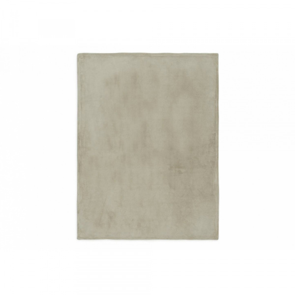 Couverture berceau 75 x 100 cm basic knit velvet ivoire Jollein