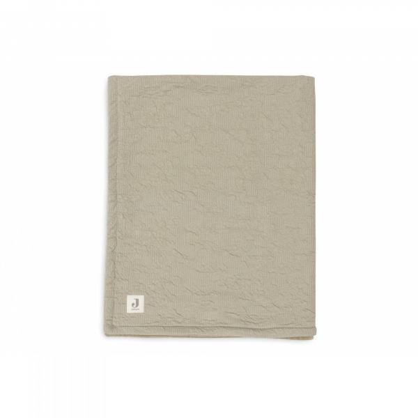 Couverture bébé 75x100 cm wrinkled coton chestnut Jollein