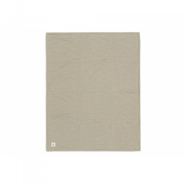 Couverture bébé 75x100 cm wrinkled coton chestnut Jollein