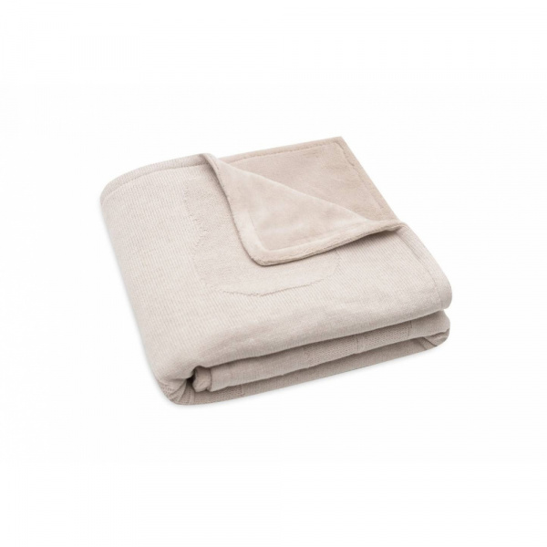 Couverture bébé 75x100 cm wrinkled coton chestnut Jollein