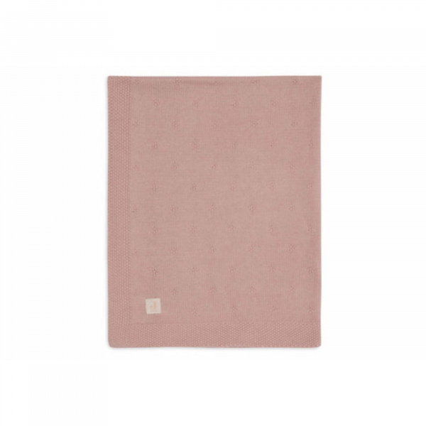 Couverture bébé 100x150 cm cosy knit wild rose Jollein