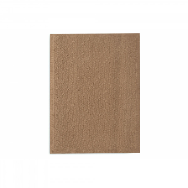 Couverture bébé 75x100 cm check knit biscuit Jollein