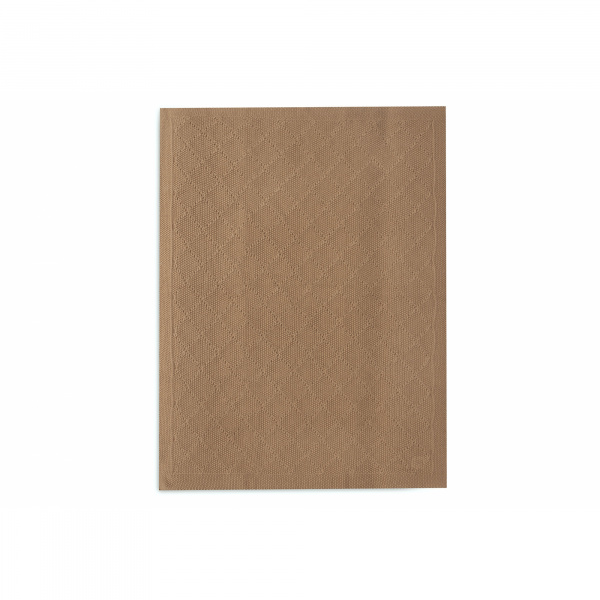 Couverture bébé 100x150 cm check knit biscuit Jollein