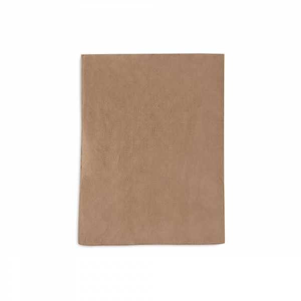 Couverture bébé 75x100 cm check knit teddy fleece biscuit Jollein