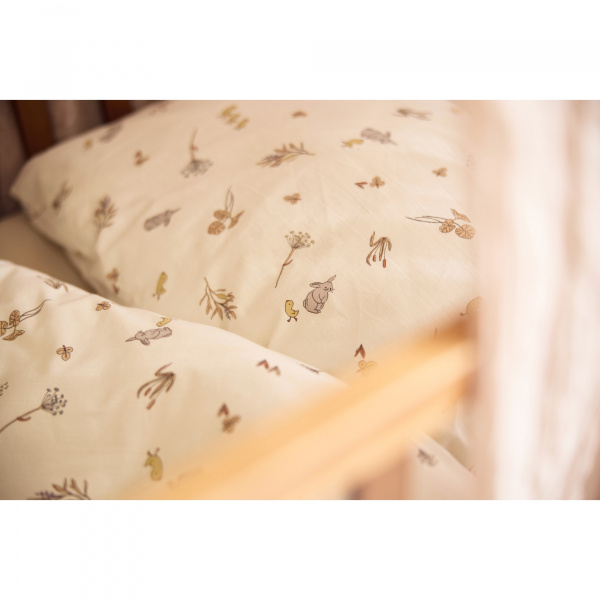 Housse de couette et taie 100x140 cm riverside Jollein