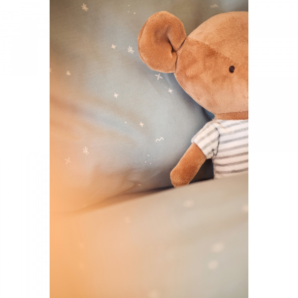 Housse de couette et taie 100x140 cm riverside Jollein