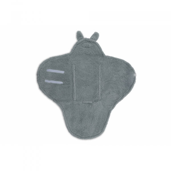 Couverture portefeuille câline bunny sea green Jollein