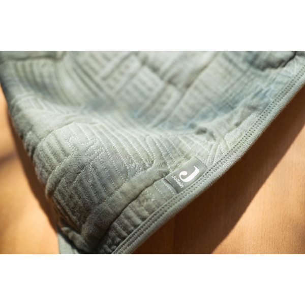 Couverture bébé 75x100 cm jungle jambo ash green et laurel Jollein