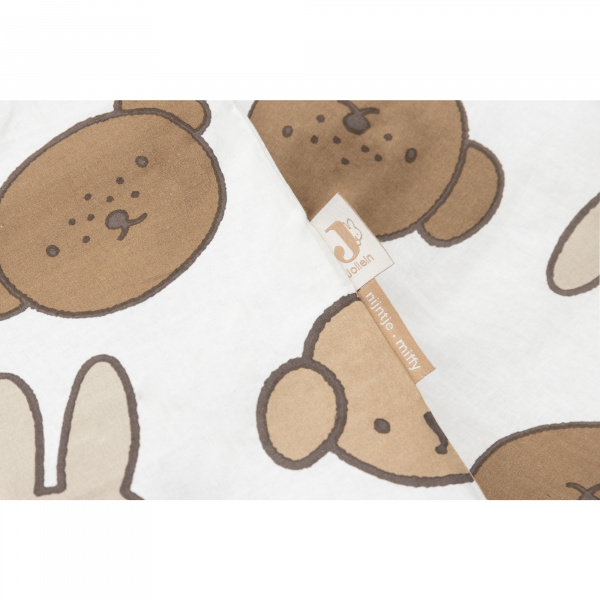 Housse de couette et taie 100x140 cm miffy and friends Jollein