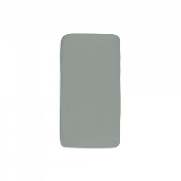 Lot de 2 draps housses 60x120 cm jersey ivoire et nougat Jollein