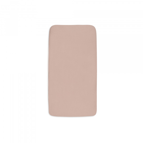 Lot de 2 draps housses 60x120 cm jersey ivoire et nougat Jollein