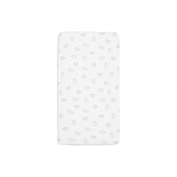 Drap housse 70x140 cm jersey twig olive Jollein