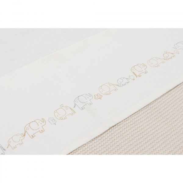 Drap lit bébé 120x150 cm riverside Jollein