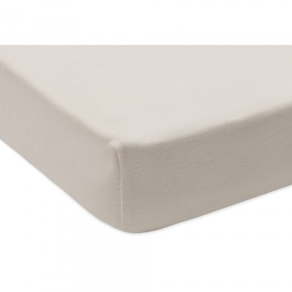 Lot de 2 draps housses jersey 40/50 x 80/90 cm olive Jollein